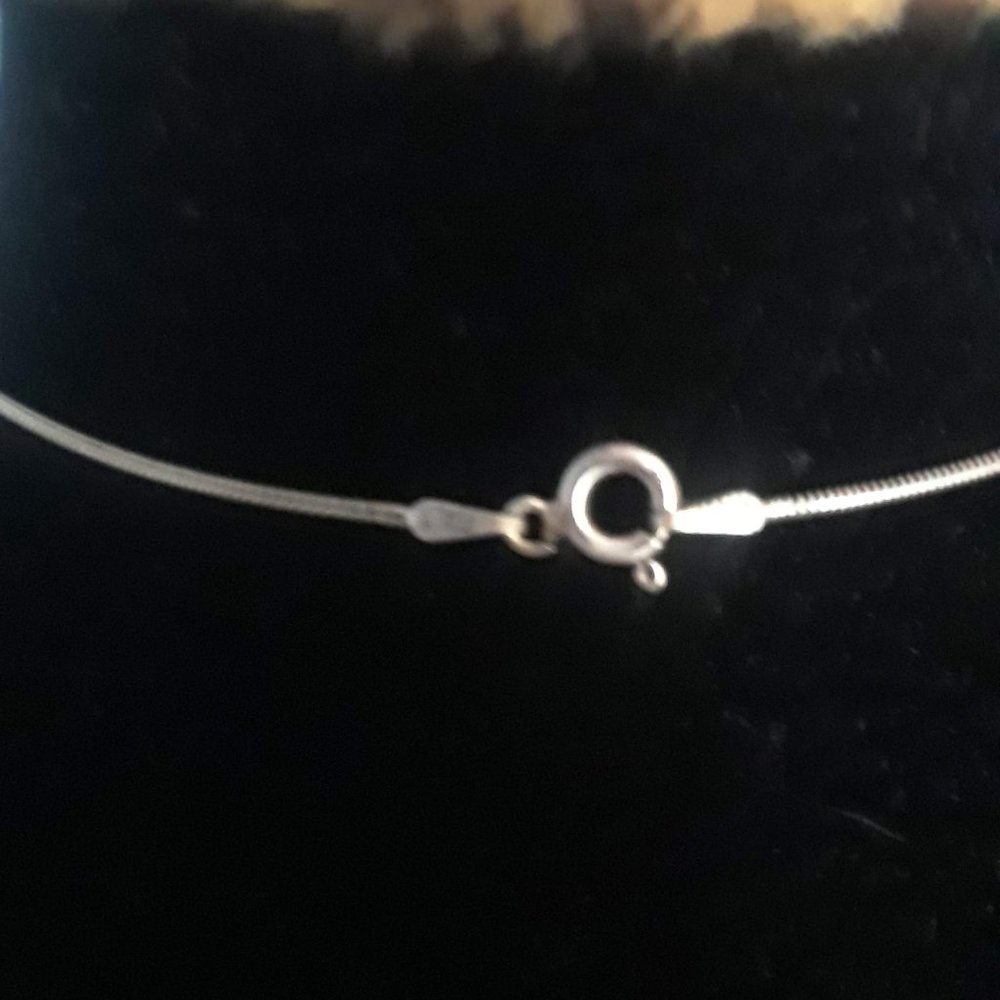 BBK Sterling Silver Leopard Skin Jasper Necklace - Picture 2 of 5